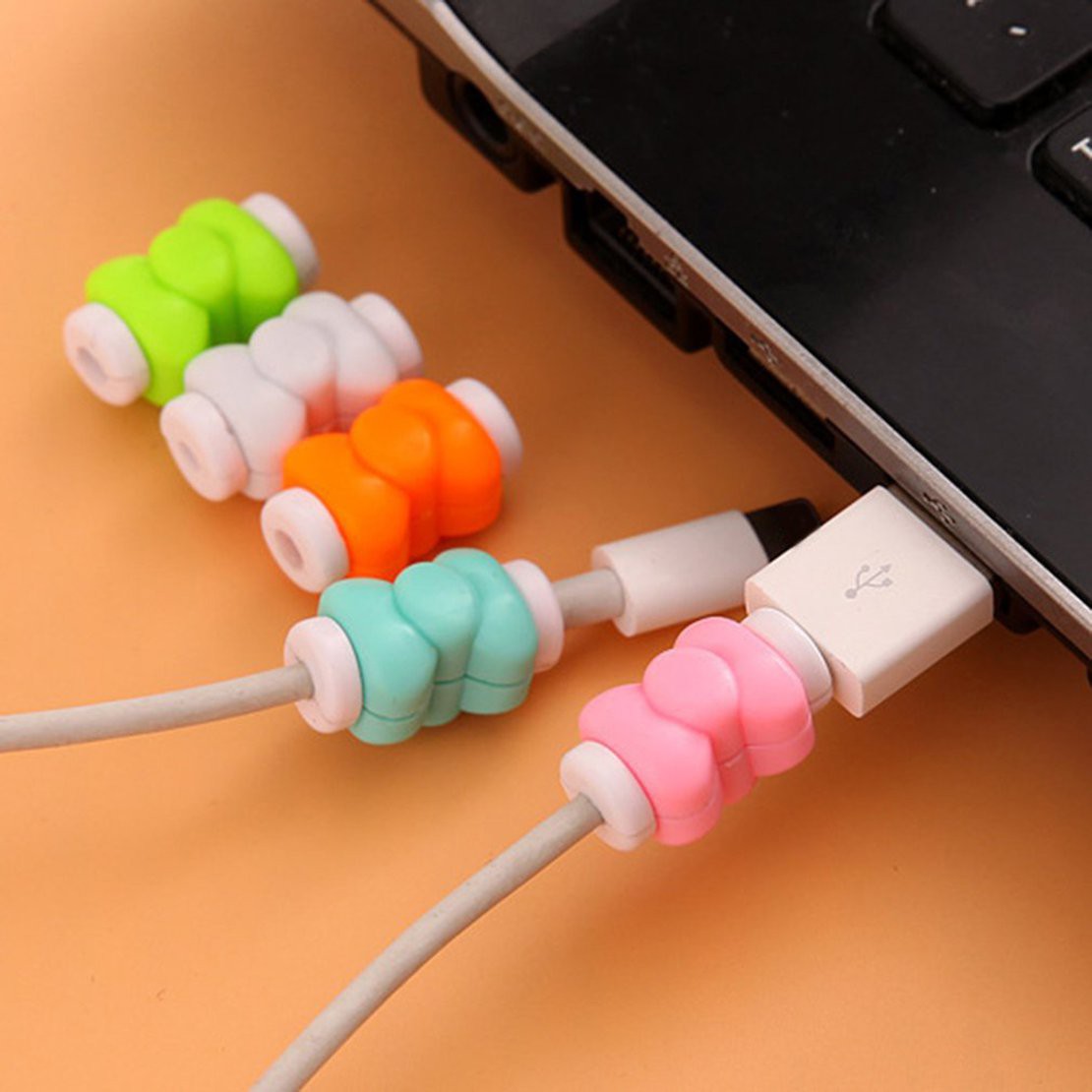 Set 99 Phụ Kiện Bảo Vệ Dây Cáp Hình Hoạt Hình Dễ Thương | BigBuy360 - bigbuy360.vn