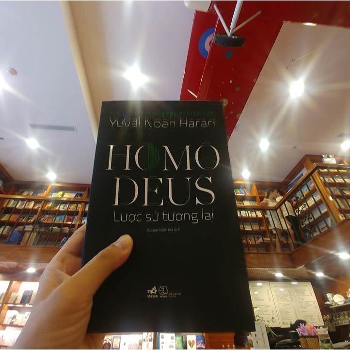 Sách (tuyệt phẩm) Homo Deus Lược sử tương lai (Tập 2 của bộ Lược sử loài người )