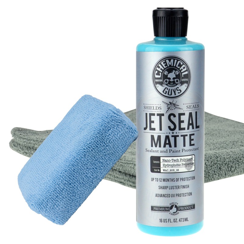 Phủ bảo vệ bề mặt sơn mờ (sơn nhám), wrap mờ 473ml - Chemical Guys Jet Seal Matte