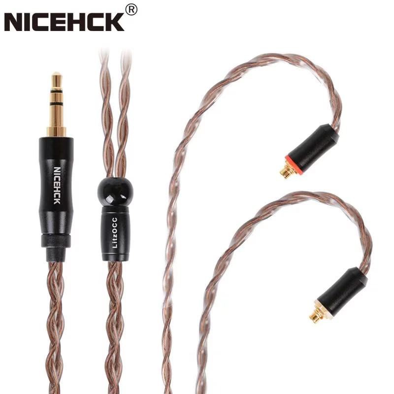 Cáp Tai Nghe Bằng Đồng 4n Litz Occ 3.5mm / 2.5mm / 4.4mm Mmcx / Nx7 / Qdc / 0.78 2pin Cho Cim Zax Asf Ba8 Vx V90S Mk3