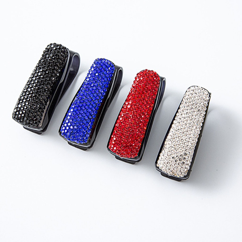 Giá Đỡ Mắt Kính Gắn Tấm Che Nắng Xe Hơi Chống Thất Lạc Tiện Dụng