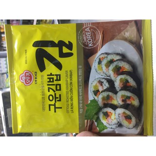 Lá rong biển cuốn cơm (kim bap) ottogi 20g