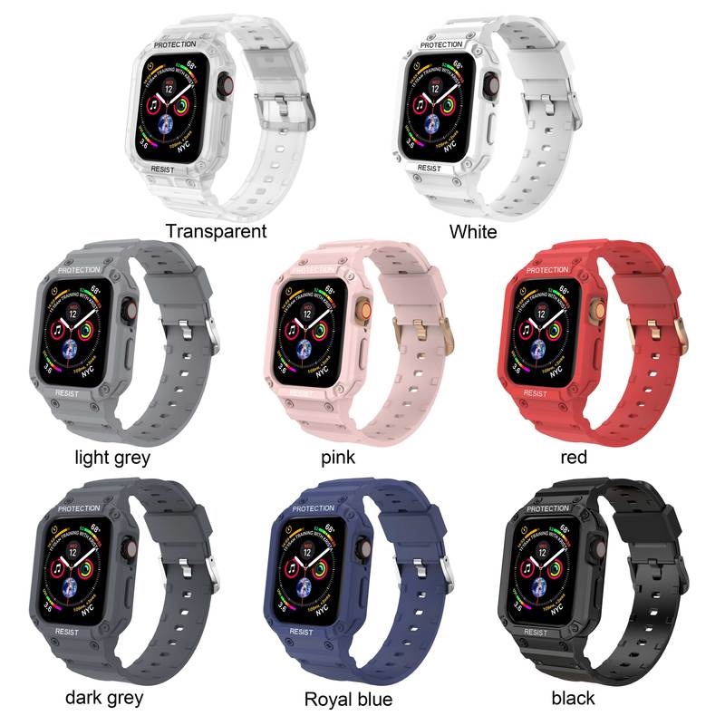 Ốp Bảo Vệ Đồng Hồ Thông Minh Apple Watch 44mm 45mm 42mm 40/38 7 6 5 4 SE TPU