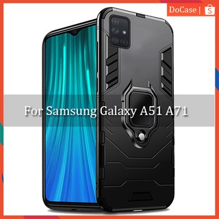 Samsung Galaxy A51 A71 Hard Case Bumper Shockproof Ring Covers