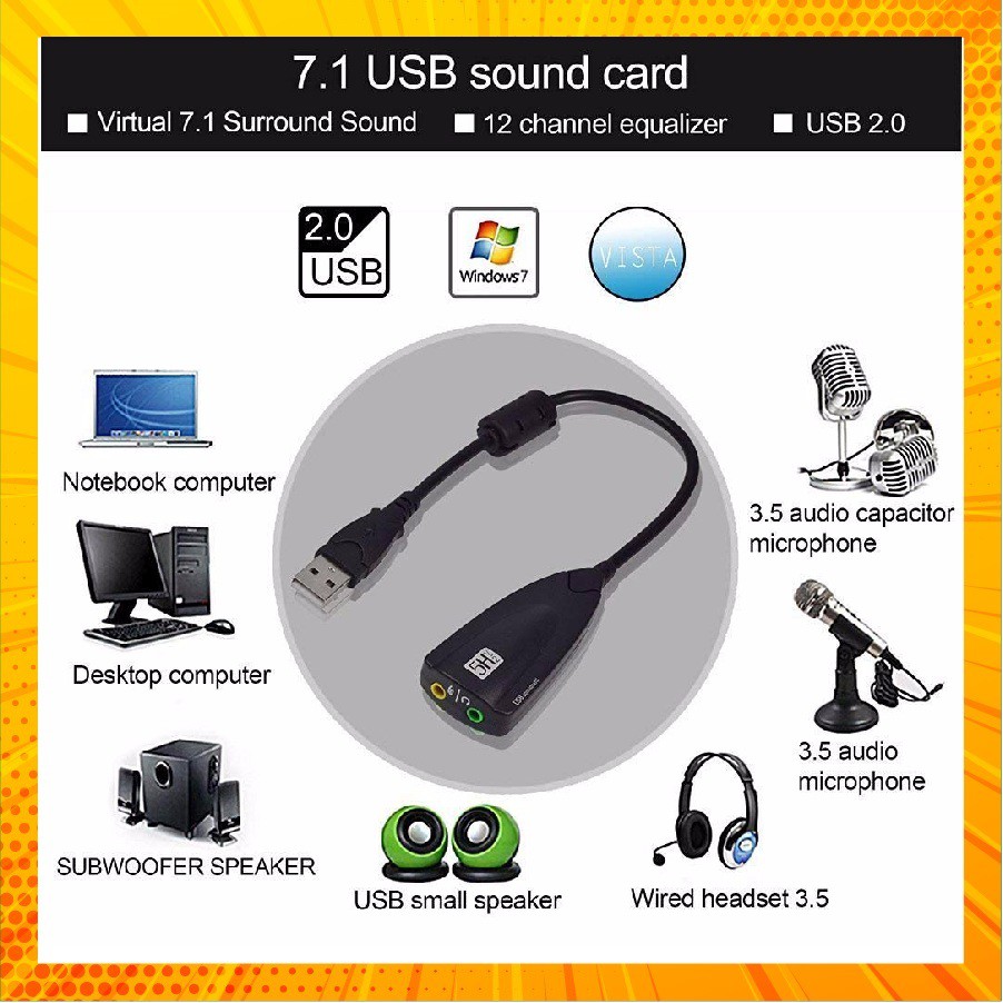 USB Ra Sound 7.1 H5V2