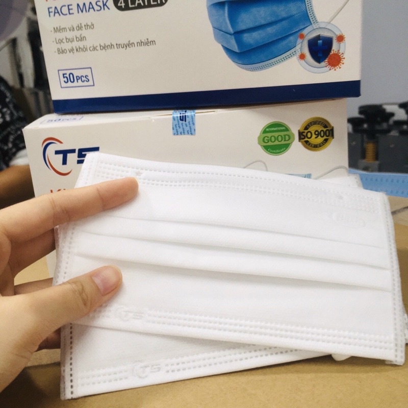 Khẩu trang y tế Bush hộp 50 cái (chuyên sỉ)