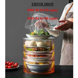 Lồng bàn đậy thức ăn - lòng bàn giữ nhiệt đa tầng
