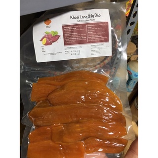 Khoai lang sấy dẻo nguyên lát gói 250gr