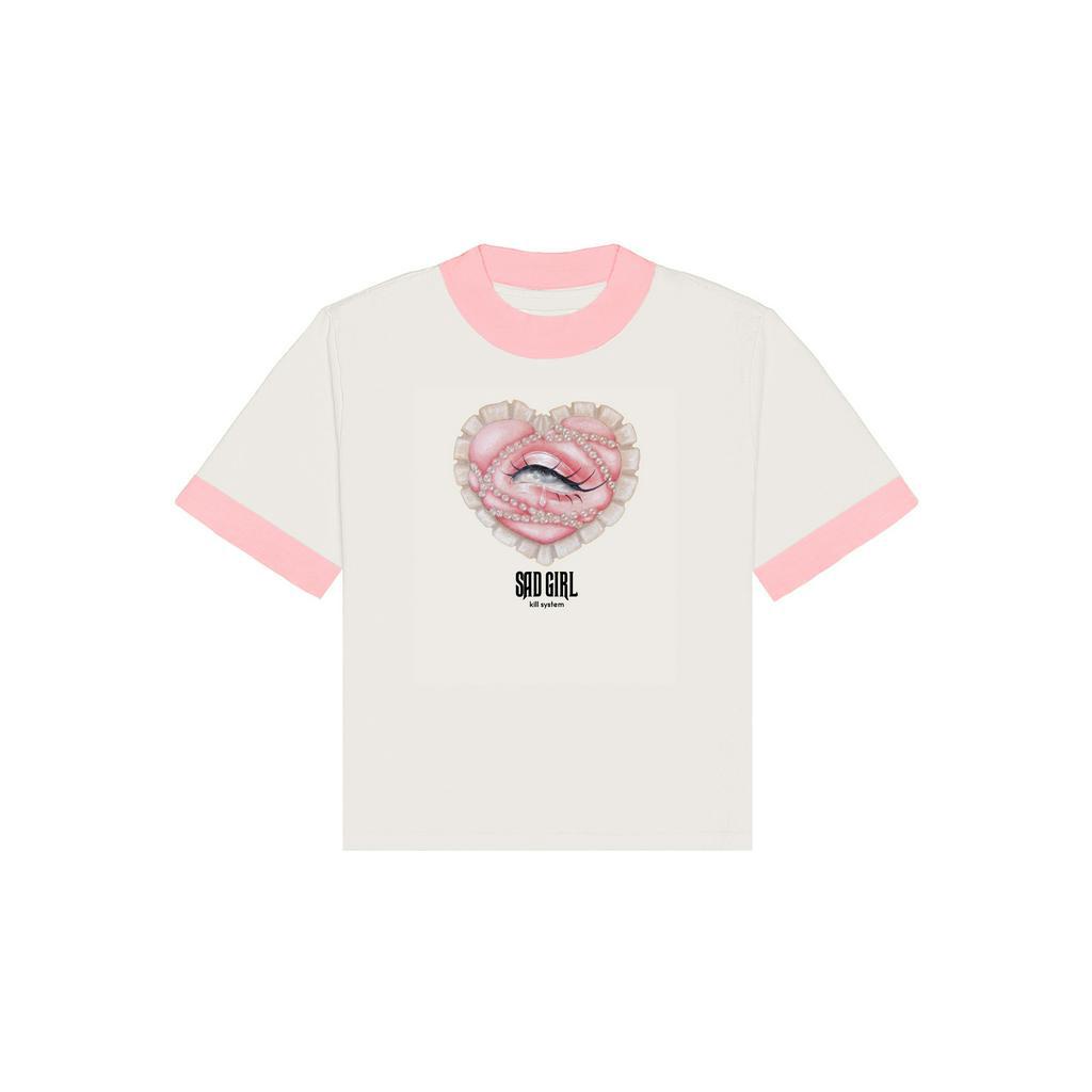 [MUA 1 TẶNG 1] Mua 1 Áo Jessi Xám + 1 Áo Sad Girl tee form fit Kill System