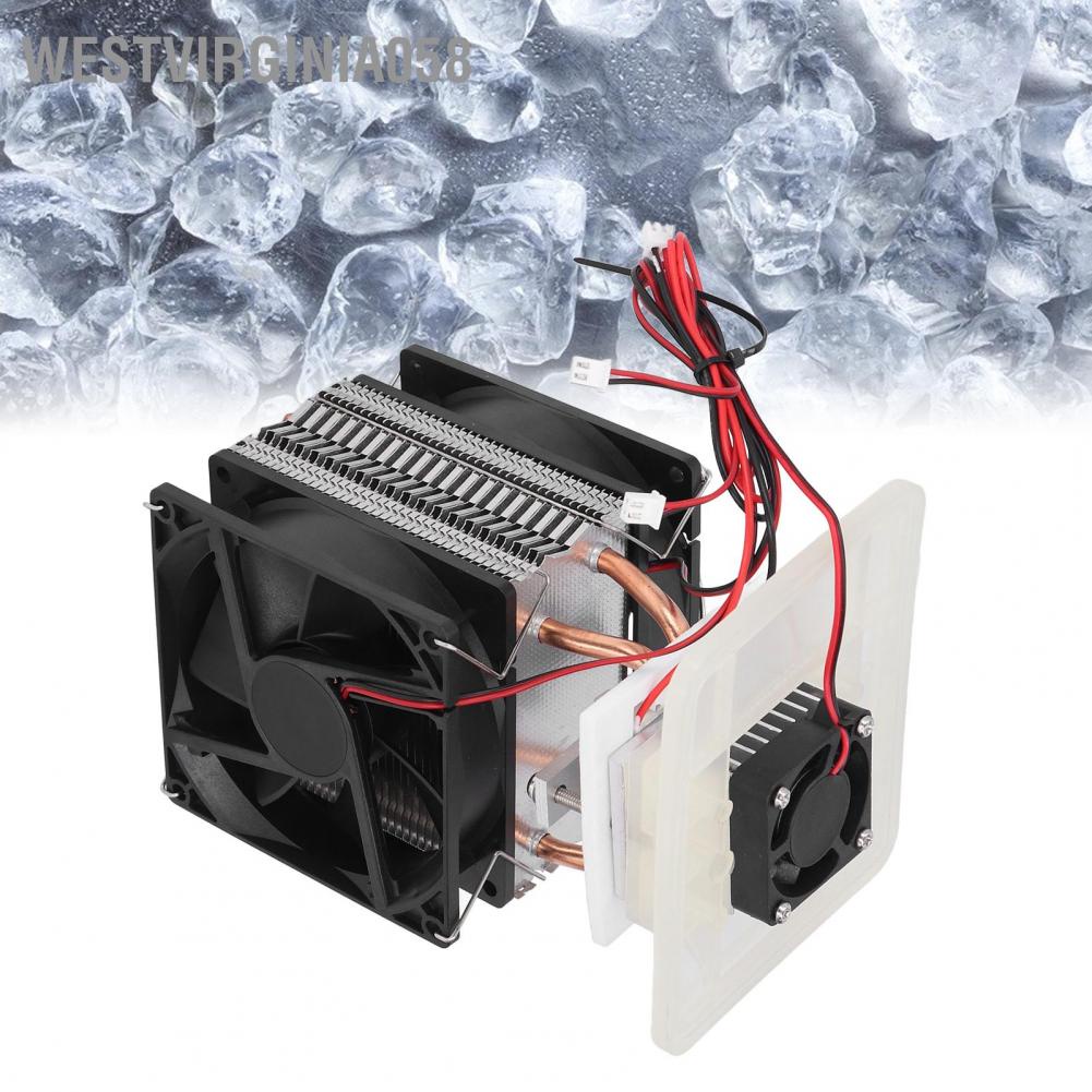 Westvirginia058 Westvirginia058 Refrigeration Cooler Semiconductor Cooling System Set Kit for Equipment 6A 12V 72W