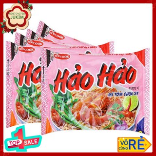 Combo 5, combo 10 gói mì hảo hảo chua cay