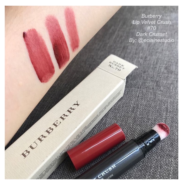 🍓Son Burberry velvet liquid lip crush màu 70