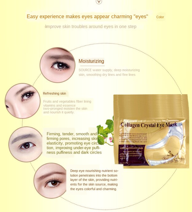 Mặt Nạ Mắt Collagen Vàng 24k Giúp Dưỡng Ẩm Hiệu Quả