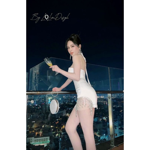 ĐẦM PHI LỤA VIỀN DÂY XOÀN CAO CẤP