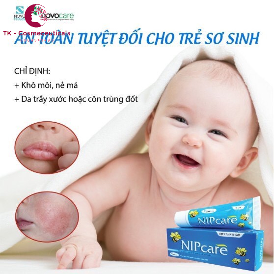 Kem Bôi Nứt Đầu Ti NIP CARE / NIPCARE Phòng Và Chữa Nứt Đầu Ti An Toàn Tuyệt Đối Cho Trẻ Sơ Sinh