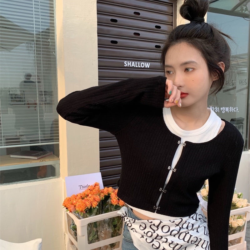 Set áo len tăm móc tocjean gài đặc biệt