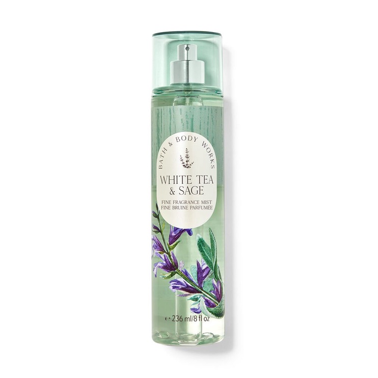 Body mist White Tea & Sage xịt thơm toàn thân | Rinichy |