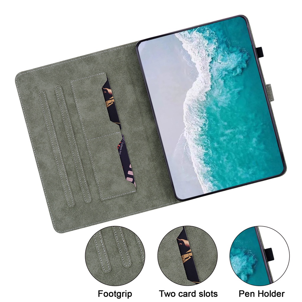 Ốp Lưng Dạng Ví Da Lật Có Ngăn Đựng Thẻ Dành Cho Oppo Pad Air 10.36 inch 2022