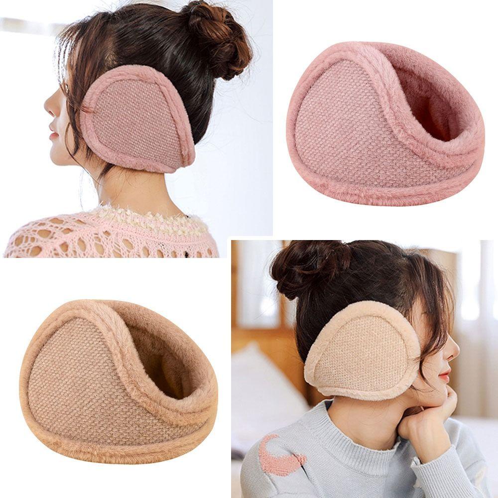 Chụp Tai Giữ Ấm Bằng Lông Nhung Mềm Mại