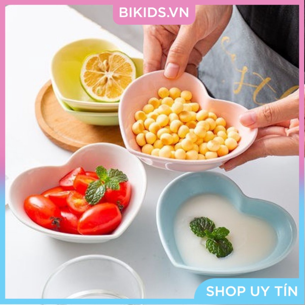 Bát ăn dặm cho bé hình trái tim love 150ml