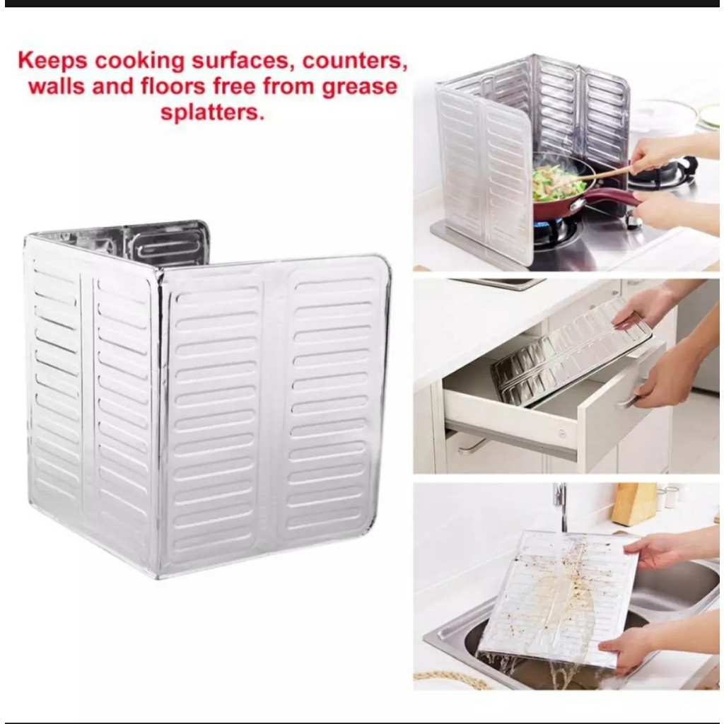 [FREESHIP] Vách ngăn chống văng dầu mỡ, chống làm bẩn, xấu tường Màu Trắng