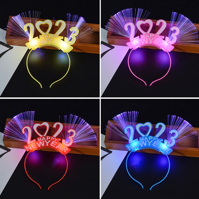 Băng Đô Đèn Led Phát Sáng Mừng Năm Mới 2023