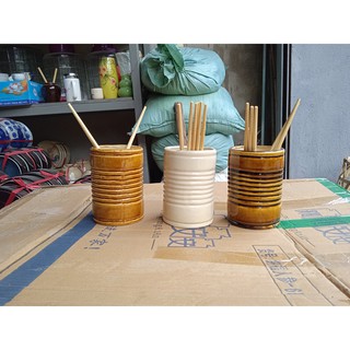 Ống đũa gốm sứ truyền thống Nam bộ