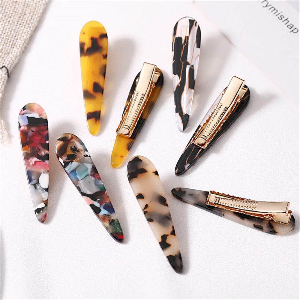 Set 2 Kẹp Tóc Họa Tiết Da Báo Thời Trang Nữ