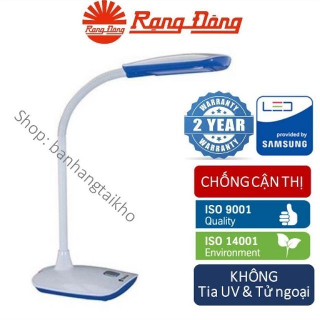 [CHÍNH HÃNG] Đèn bàn LED 6W Rạng Đông, Samsung chipLED (RL 16)
