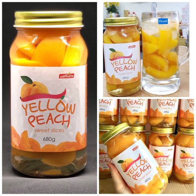 Đào Ngâm Wellheim Hủ 680 G