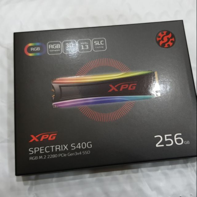 SSD ADATA XPG SPECTRIX S40G RGB 256GB