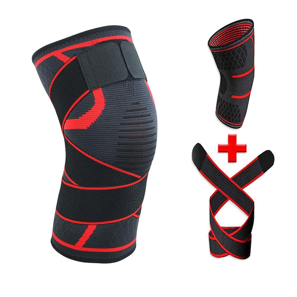 BLISS Knee Pads 1 Piece Basketball Kneepads Elastic Fitness Gear Sport Compression Sleeve Support Bandage