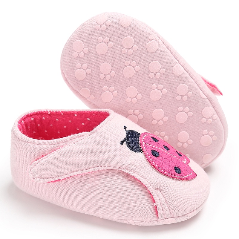 Giày Cotton Mềm Mại Chống Trượt In Họa Tiết Động Vật Hoạt Hình Dễ Thương Thời Trang Cho Bé Trai Gái Sơ Sinh