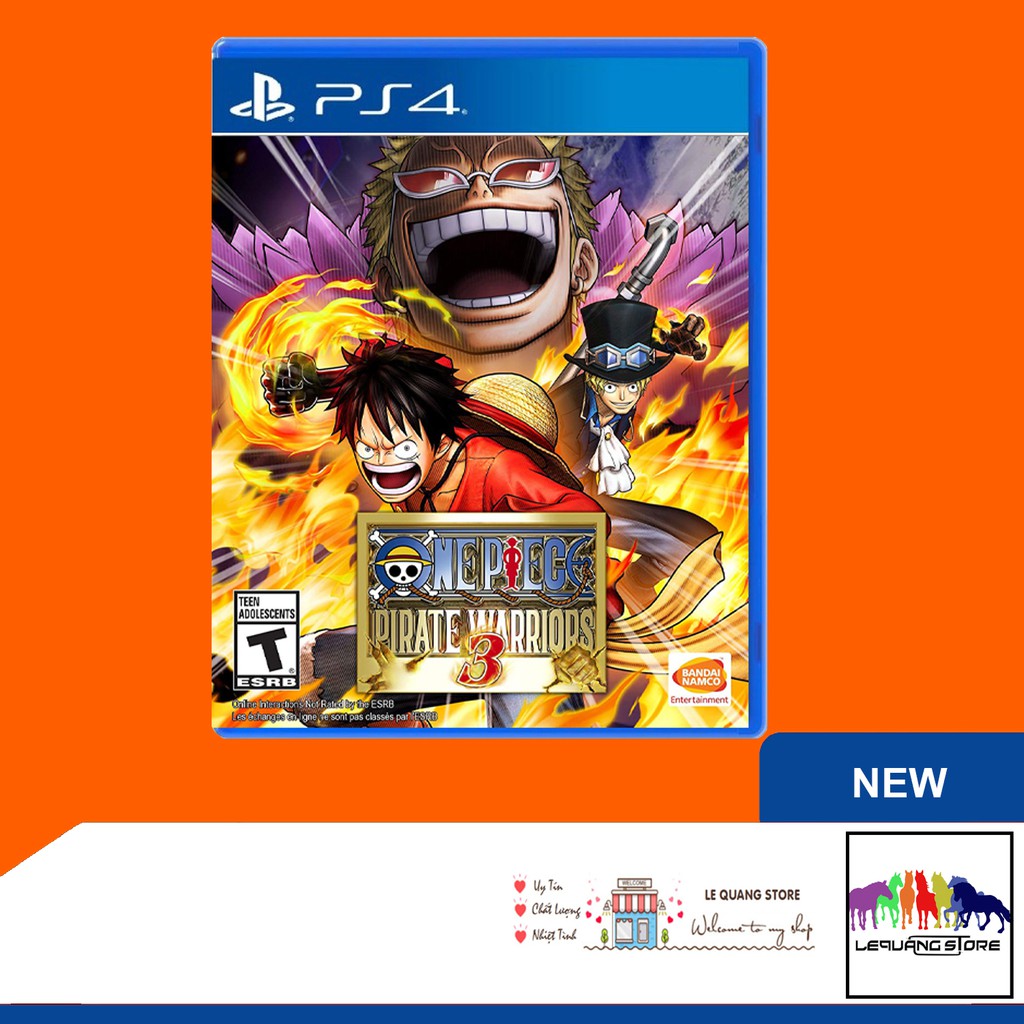 Đĩa game PS4: One Piece: Pirate Warriors 3