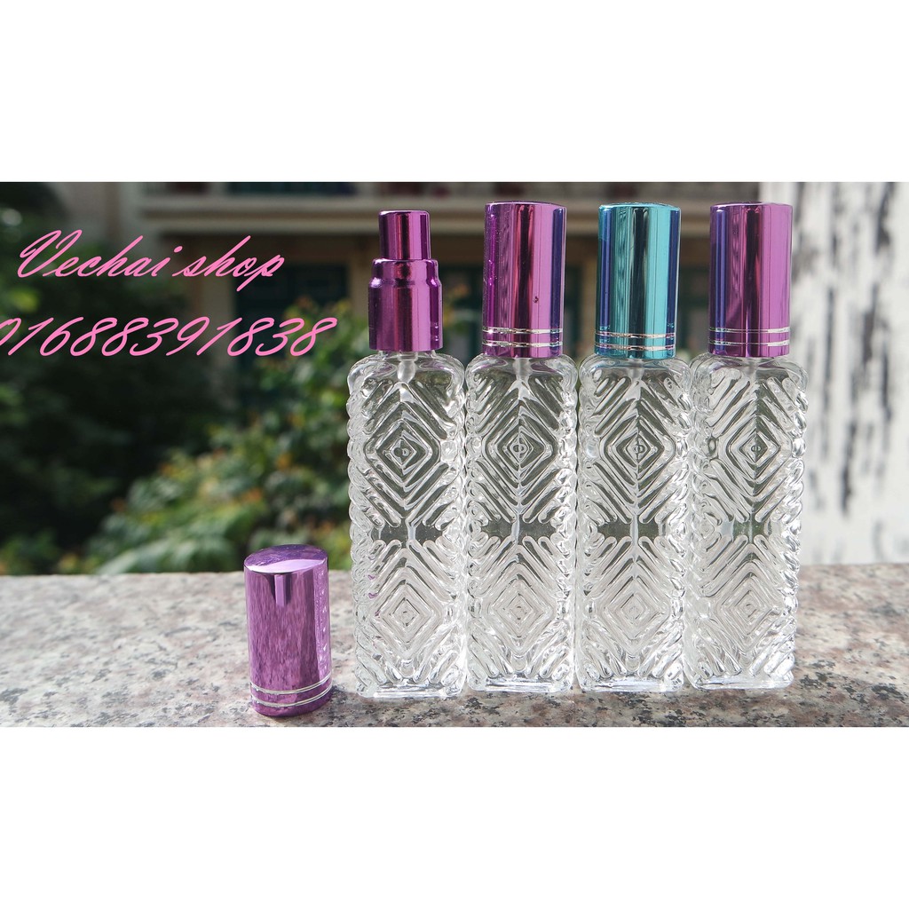 <Sỉ 8.4k> Lọ chiết nước hoa 12ml có gân dày chống vỡ (chiết nước hoa/Ống chiết nước hoa/Chai chiết nước ho | BigBuy360 - bigbuy360.vn