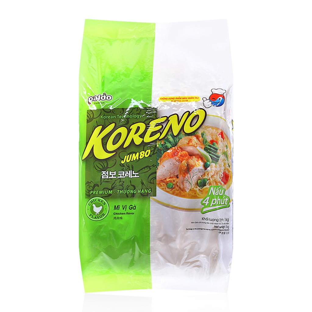 Mì Koreno ( vị gà ) - Gói 1kg