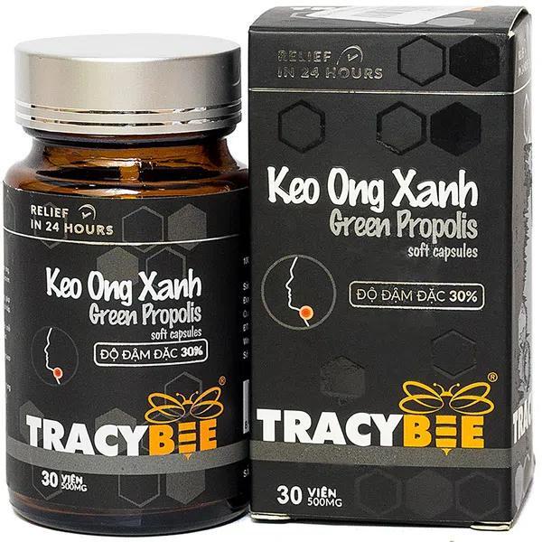 Viên uống Keo ong xanh nguyên liệu từ Brazil - Bổ sung kháng thể, hạn chế Oxy hóa, giúp kháng khuẩn đường hô hấp trên