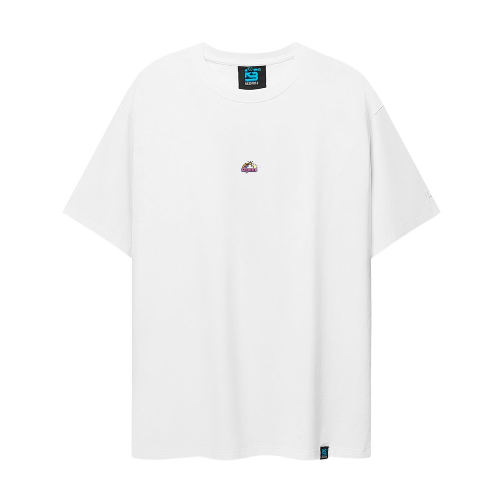 Áo thun Pixel weather - Ressible [Streetwear/White] | BigBuy360 - bigbuy360.vn