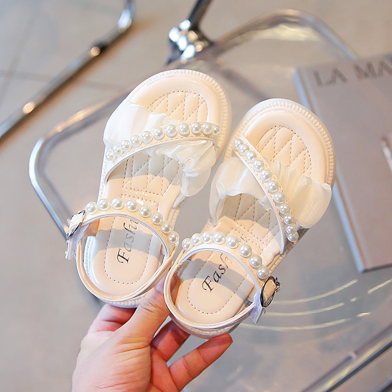 Xăng đan Công Chúa Đế Mềm Phong Cách Ngọt Ngào Thời Trang 2022 Cho Bé Gái