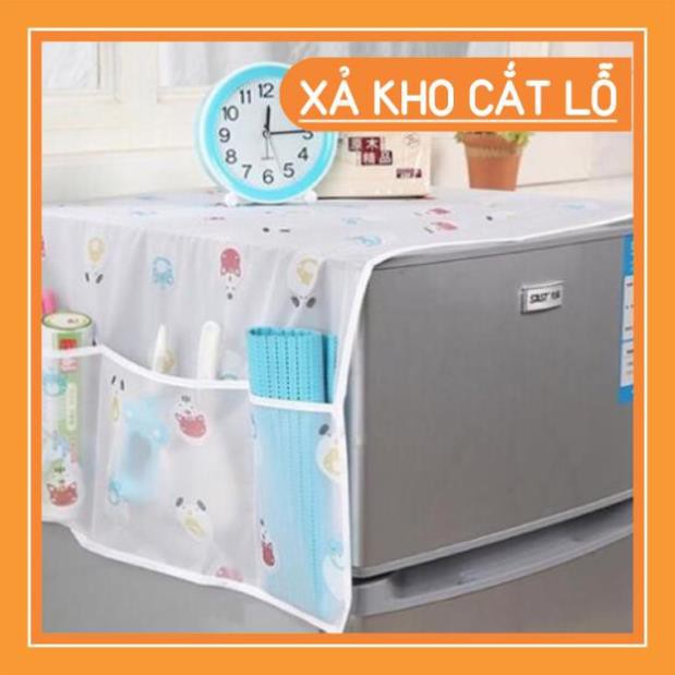 [Giá siêu sỉ] [HCM] Bạt phủ/ Tấm chắn bụi bảo vệ tủ lạnh /lò nướng/ lò vì sóng 130x56cm