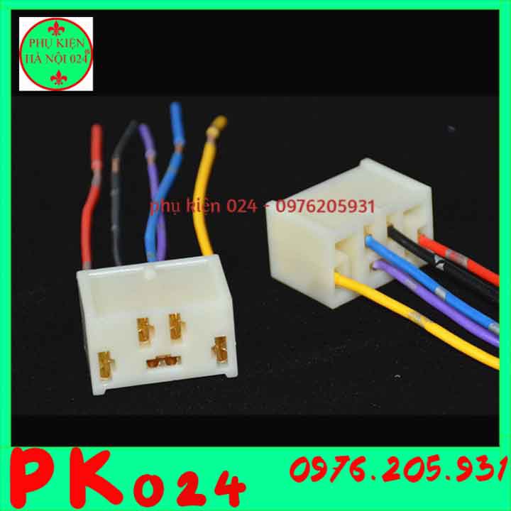 Dây Cắm Kết Nối 5P Chân Đồng Cao Cấp Cho Xe Ô Tô 5 Chân