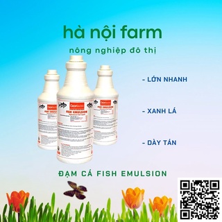 Phân bón hữu cơ fish emulsion - Đạm cá phú hảo chai 250ml