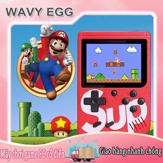 Máy chơi game cầm tay Sup Mini Super Mario cổ điển, 400 trò chơi Retro, Có thể kết nối với TV，đi kèm với cáp USB-WAVYEGG