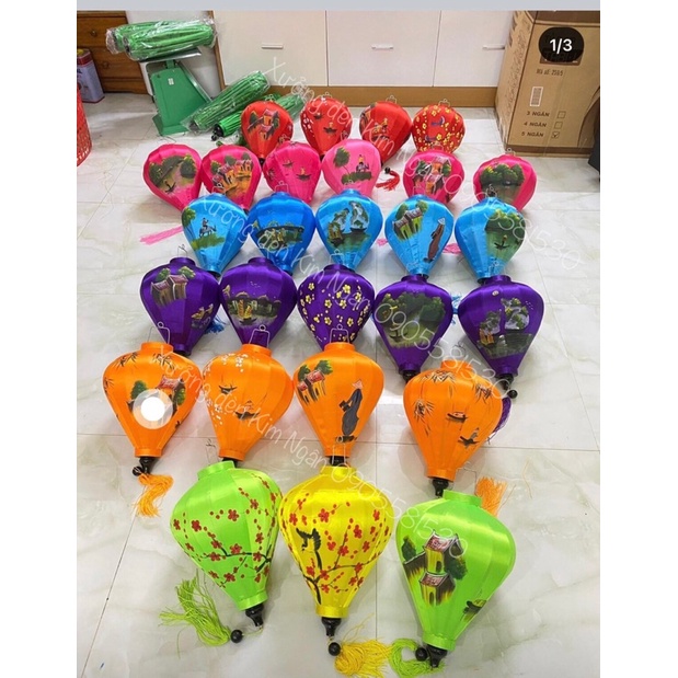 Đèn lồng  vẽ Hội An