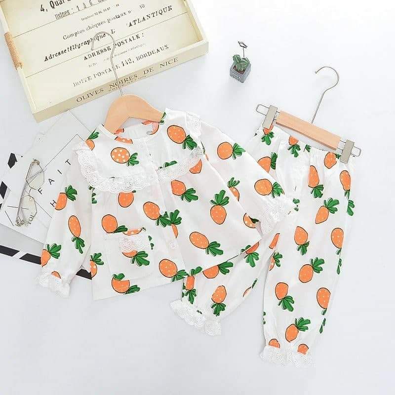 Bộ Pijama trái cây siêu xinh phong cách Hàn Quốc