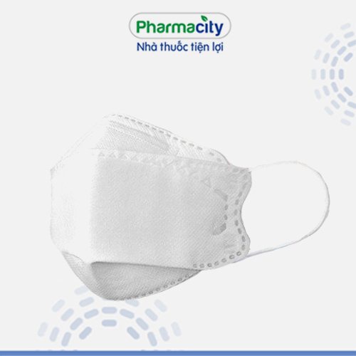 Khẩu trang y tế 4D Pharmacity (Hộp 10 cái)