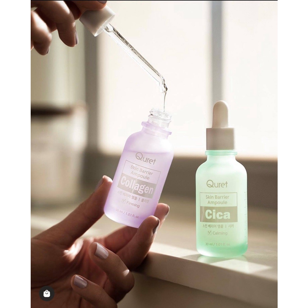 [DATE 04/23] Tinh chất dưỡng da cô đặc Quret Skin Barrier Ampoule các loại 30ml (Hàn Quốc)