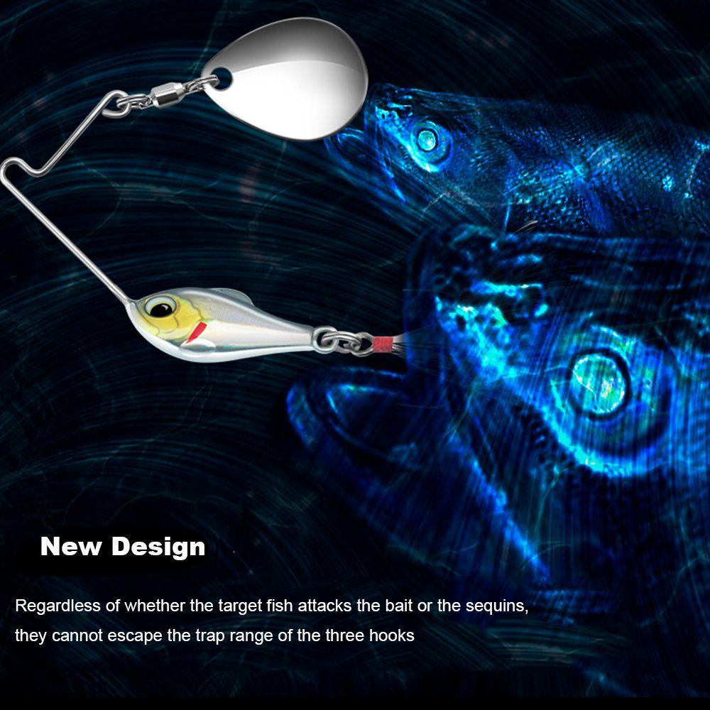 MUVAKO Mồi Câu Cá Giả Bằng Kim Loại