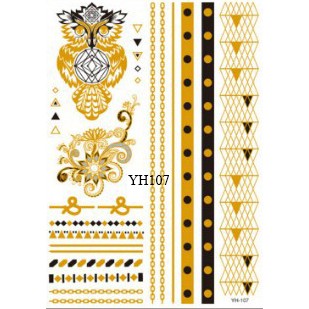 Xăm ánh kim  - Flash Tattoo