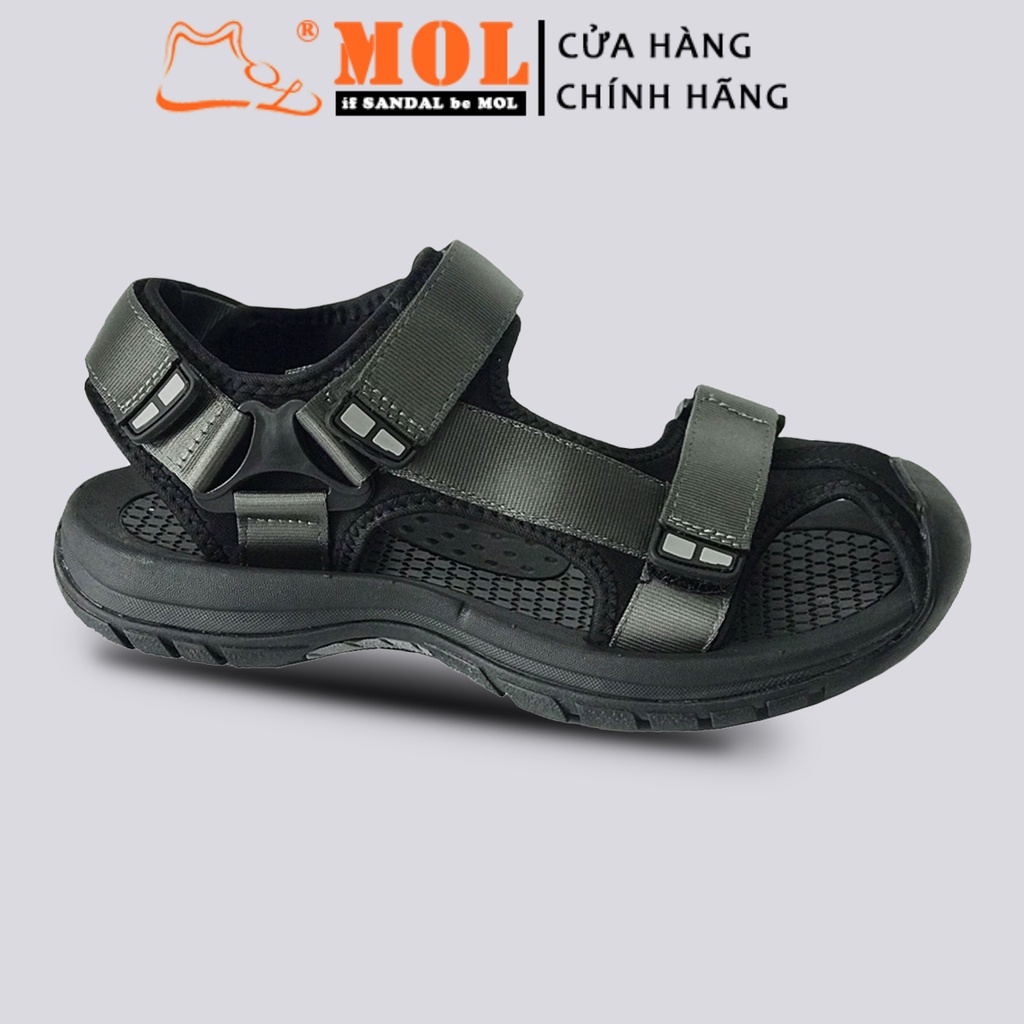 Giày sandal nam bít mũi quai dù có quai hậu cố định thích hợp mang dã ngoại đi phượt du lịch hiệu Rova RV25B